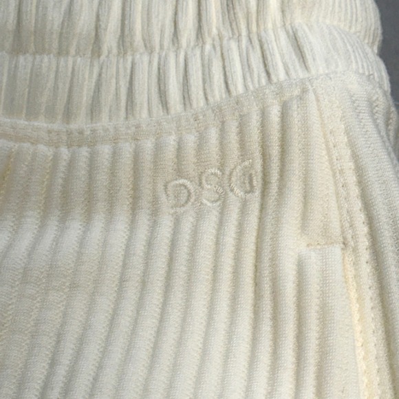 DSG Women's Everyday High Rise Ottoman Jogger Sweatpants Light Cream XS NEW - Picture 4 of 9